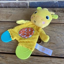 Bright Starts Giraffe Baby Lovey Yellow 10 Inch Plush Stuffed Animal Toy Gift