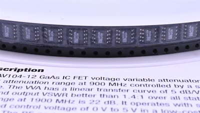 10 Skyworks Variable Voltage 25 dB RF Attenuator 0.5-2.5 GHz RF Microwave SOIC-8