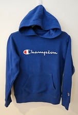 Champion Boys Hoodie. Blue Size M.