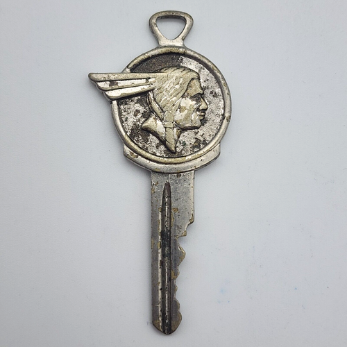 Vintage Pontiac Motor Division - Indian Chief Head Car Key