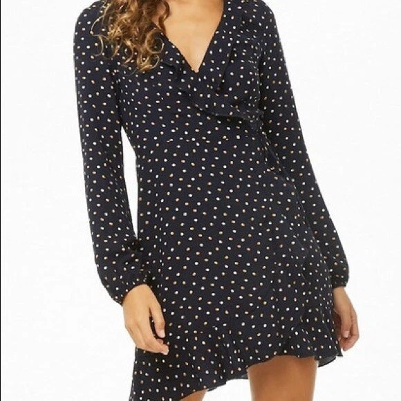 F21 wrap dress cheap