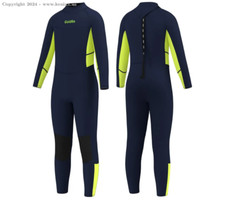Goldfin Kids Wetsuit for Boys Girls 3mm Neoprene size 12 Back Zip Wet Suits Keep
