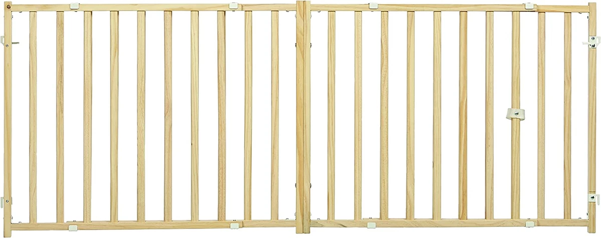 Spring loaded top pet gate