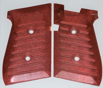 Jimenez JA9, Jennings, Bryco 9mm pistol grips super russet plastic