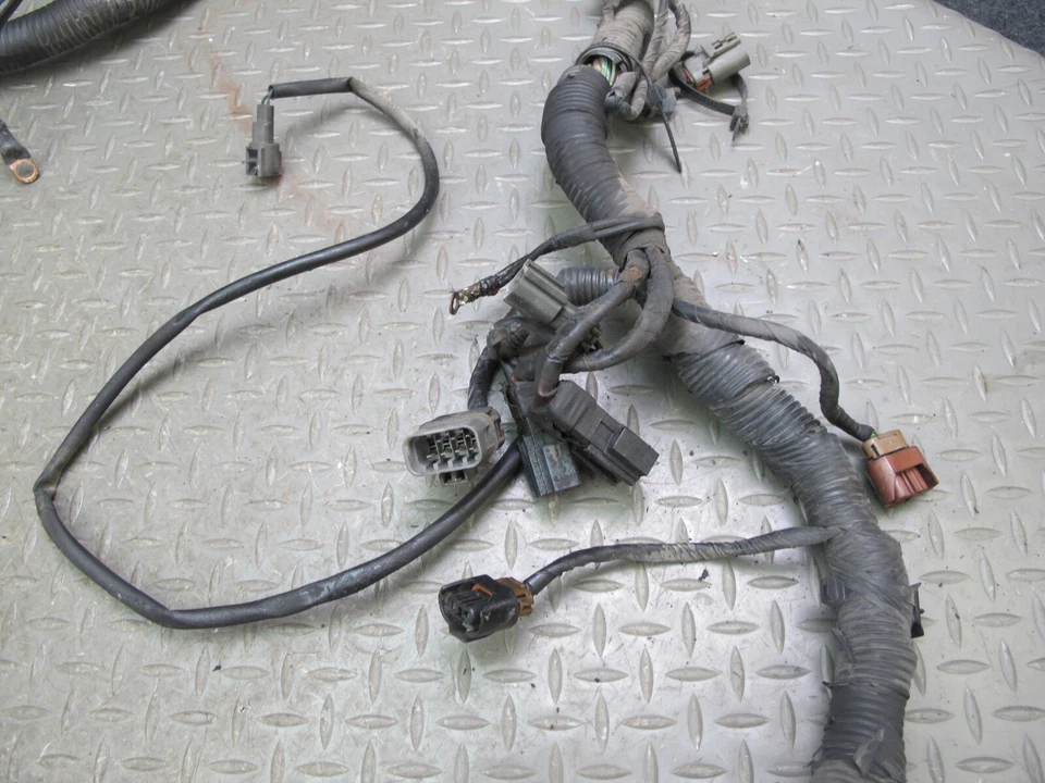 90-91 NISSAN Z32 300ZX VG30DE NON TURBO M/T ENGINE BAY WIRE WIRING HARNESS OEM - Image 4 of 4