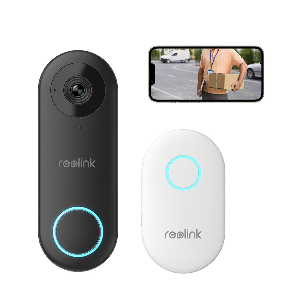 Reolink Video Doorbell PoE Camera Wired 5MP Smart Person Detection