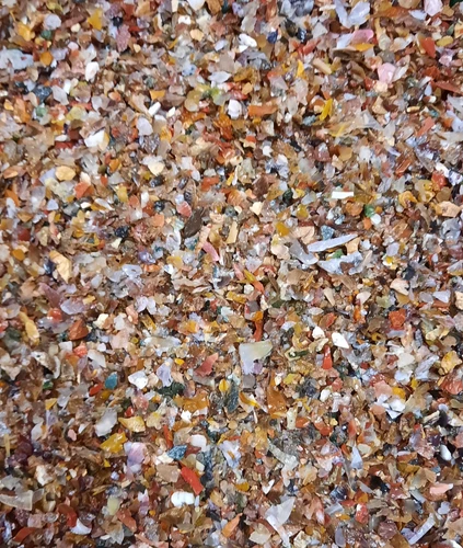 Aquarium Fish Tank Terrarium 2Lb Natural Mix Colorful Rock Gravel Stone 1/8-1/4" - Picture 2 of 9