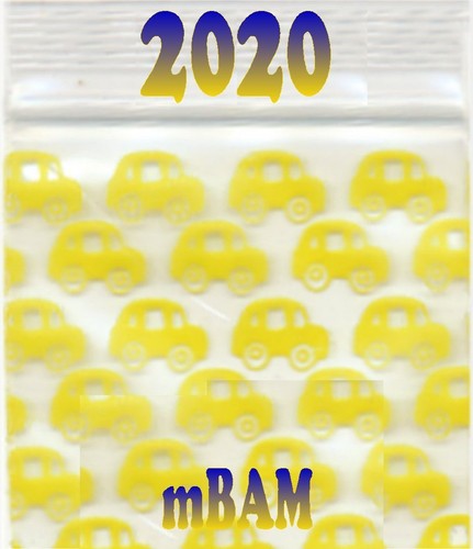 100 CABBIES CARS TAXIS LOT APPLE MINI ZIP BAGGIES Sizes 1010 to 2020 - Picture 3 of 11