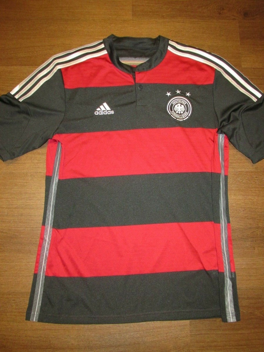 Adidas Deutscher Fussball-Bund Soccer Jersey Button Clima