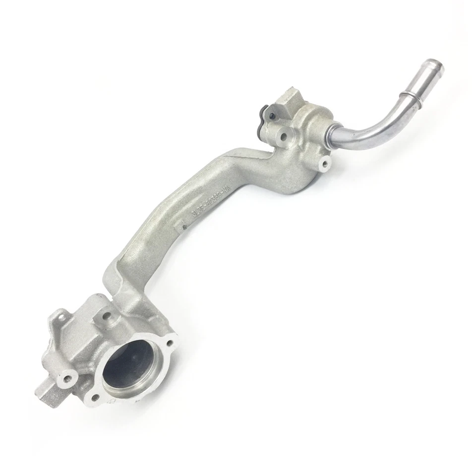 Carcasa de tubo cruzado de refrigerante Ford 5,4 L 2005-2010 F150 F250 3L3E8C369 Foto 2 de 4