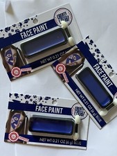Blue Face Paint Sports Eye Paint Halloween Face Paint Cosplay 3pk