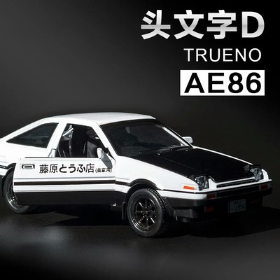 Initial D Anime Model Car Toyota Ae86 1 32 Ebay