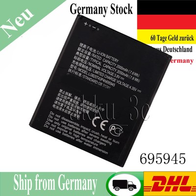 für Blade L8 Battery Li3820T43P4h695945 Akku für ZTE Blade A3 2020 Batterie