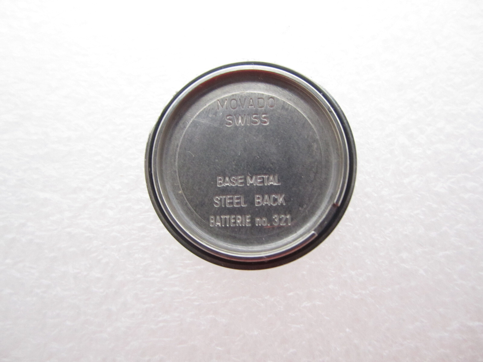 Vtg Movado Swiss Museum Women Quartz Analog 26mm Dial Causal Round Watch (G29) image 2