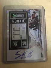 Trent Grisham Autograph Card Contenders 2020 15/23 Cracked Ice