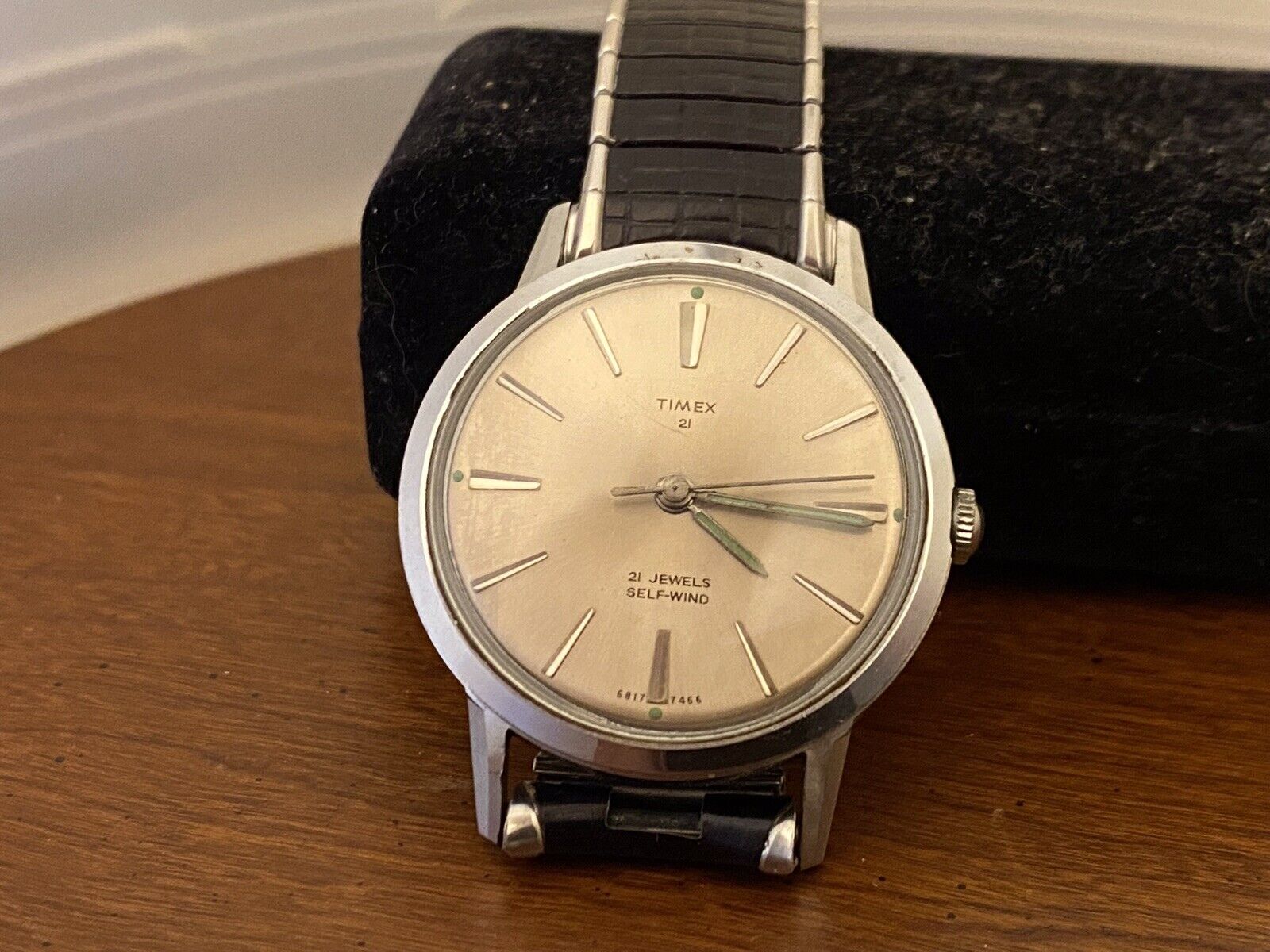 Vintage Nice 1965 Timex 21 Jewels Marlin Manual Wind Watch with GF Kreisler  Band