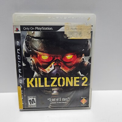 Sony PS3 ~ Killzone 2 ~ Video Game 2009 ~ First Person Shooter ~ EUC