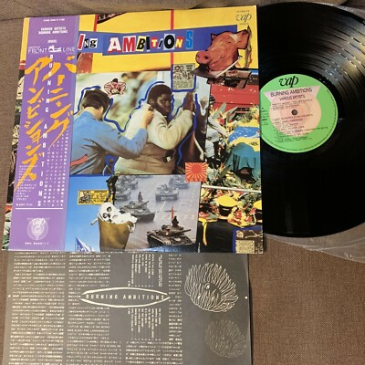 Burning Ambitions V.A. JAPAN LP 35160-15 w/OBI+INSERT Sex