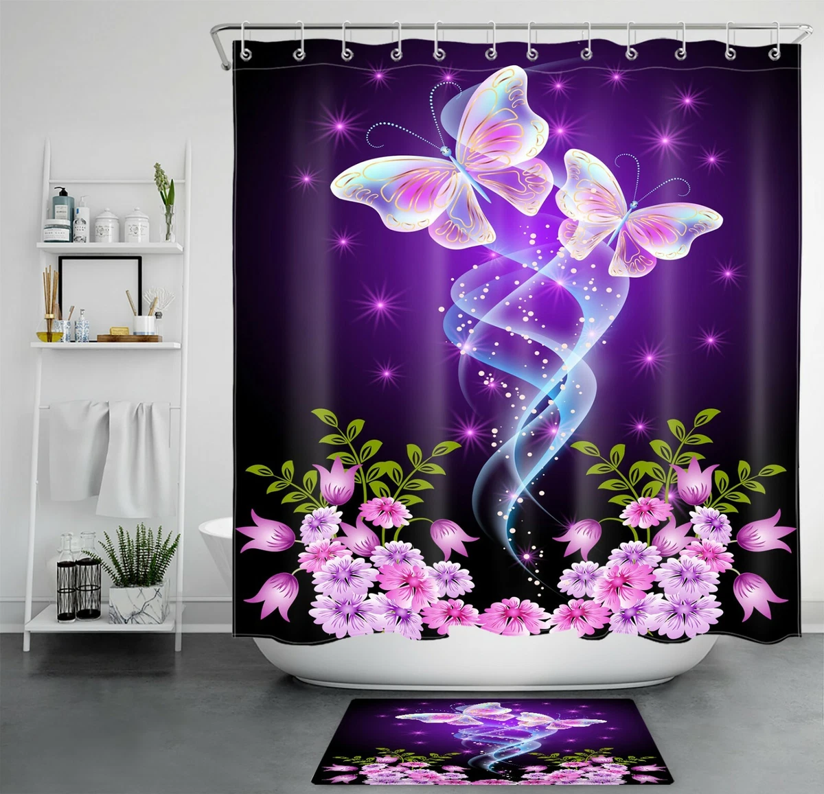Butterfly bathroom decor online
