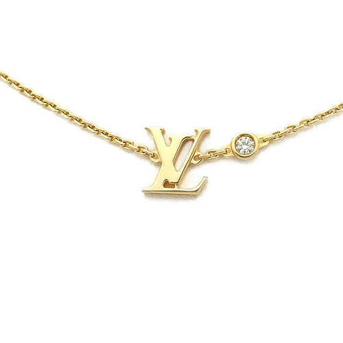 LOUIS VUITTON（LV） Collana Louis Vuitton Pandantif Ideal Blossom LV diamante K18YG P0032165