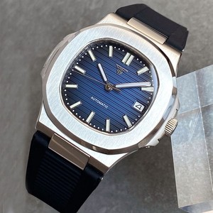 Tandorio 40mm Saphir 20ATM Lume Automatique NH35A PT5000 Montre mécanique pour hommes