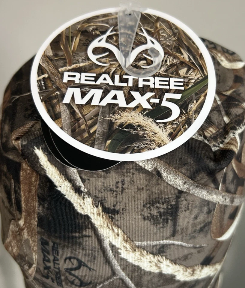 Realtree Max 5 USM Southern Miss Camo Reversible Beanie Hat 6 1/2 to 6 7/8, New - Image 3 of 4