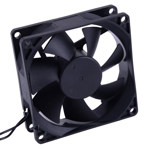 Brushless Computer Case Cooling 7Blade Fan Ball Bearing 80x80x25mm 110-240V jt - Afbeelding 3 van 3