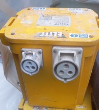 5kVA Heavy Duty 110V Site Transformer - 3 Outlets 3kW Continuous 16 / 32 Amp out