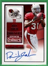 2015 Panini Contenders David Johnson Rookie Ticket Auto RC #209