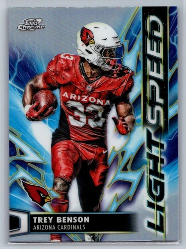 2025 Topps Cosmic Chrome Trey Benson Base (RAW)