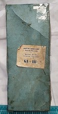 Vintage Snap-on Ga-111 Mechanics Stethoscope - Original Box Instructions Sheet