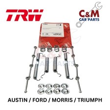 REAR BRAKE SHOE FITTING KIT fits FORD CORTINA GT 1.5 (1962-1966) TRW