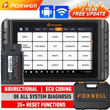 Foxwell NT1009 BT Car ALL System Bidirectional Diagnostic Scanner Key ECU Coding