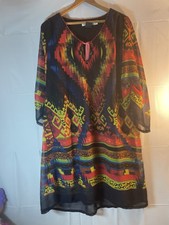 AZTEC PRINT DRESS Size L SALE Regular Price $41.40 Western Wear