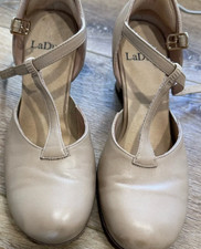 LaDuca Teresa Beige Women s Character Dance Shoes 2.5" Soft Sole 37