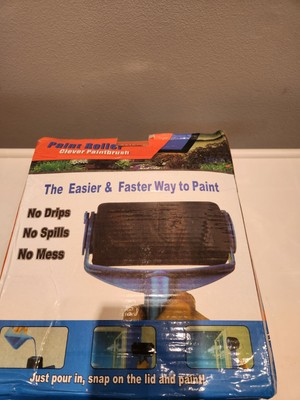 New Clever Paintbrush - Paint Roller - No Drips - No Spills- No Mess NIB