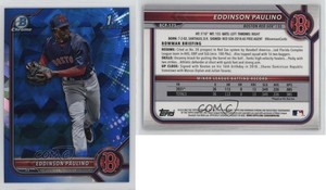 2022 Bowman Chrome Sapphire Edition Prospects Eddinson Paulino #BCP-175