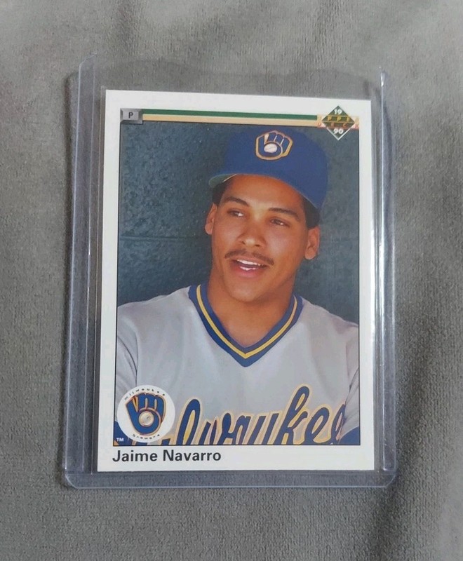 Upper Deck Jaime Navarro Milwaukee Brewers 