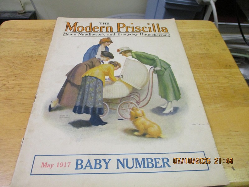 The Modern Priscilla. May 1917. "Baby Number". Woman's Fashion.Cream of Wheat
