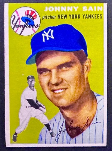 1954 Johnny Sain #205