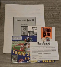 Vintage NEC Turbo Grafx 16 Turbo Duo CD-ROM Video Entertainment System Console