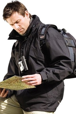 Herren 2 in 1 Jacke Storm Dri Polyester PVC Fleece Futter Vielseitig Winddicht