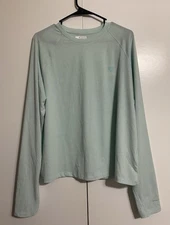 Columbia Women’s Size 2XL Green Long Sleeve Active Fit PFG Uncharted Knit Shirt