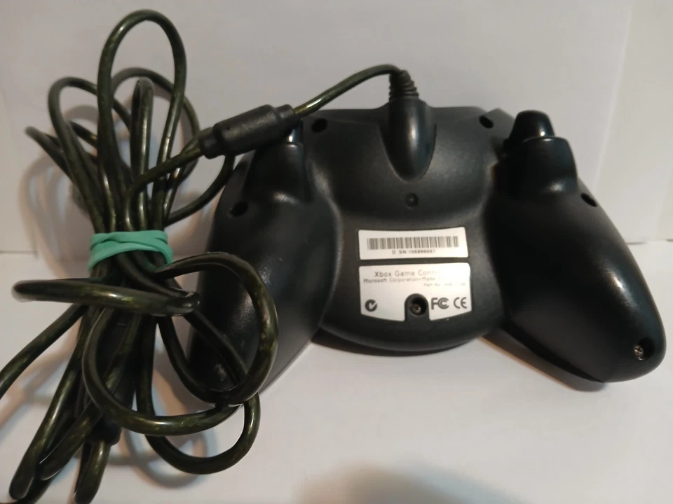 Original Microsoft XBOX Duke Controller X08-17160 tested works w breakaway cable - Image 4 of 4