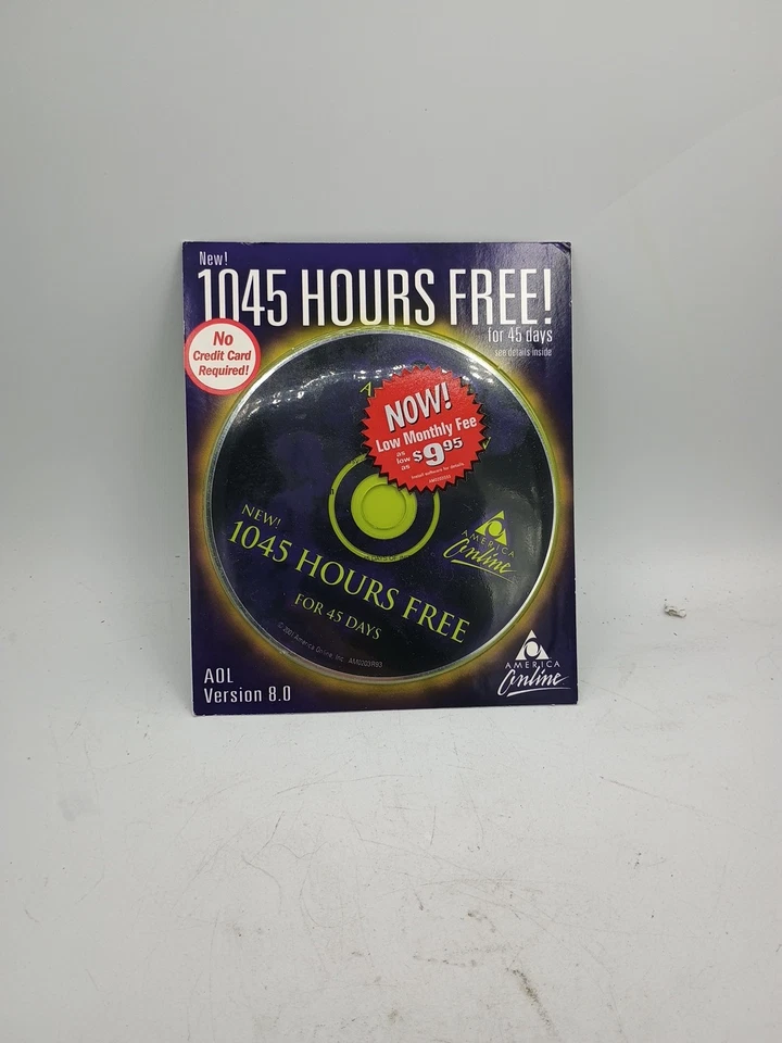 America Online 3.0 Installation Kit (1997) New and Sealed, Writing on the Back - Image 4 of 4