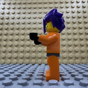 LEGO Exo-Force: Ryo (Silver Armor, Purple Hair) Minifigure 8118