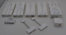 Lot of 10 Apple Adapters USB Chargers etc. Mostly new in packages