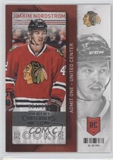 2013-14 Panini Playoff Contenders Rookie 334/600 Joakim Nordstrom #144 7i2