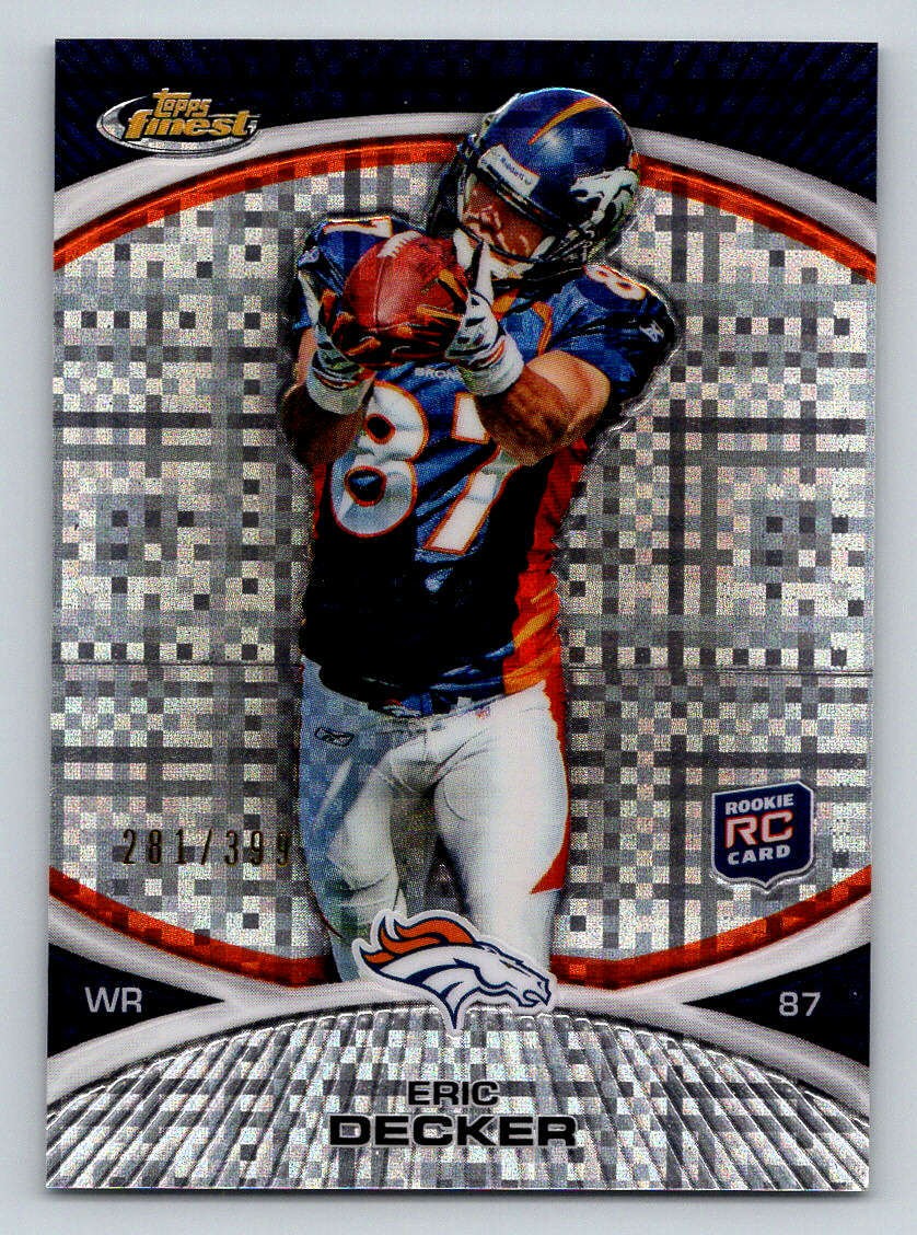 Eric Decker Finest #23 Base