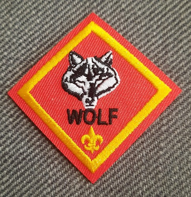 #ad #ad BSA: Cub Scout Wolf Rank Patch $4.50